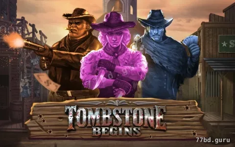 Tombstone Begins — slot disponível na 77bd